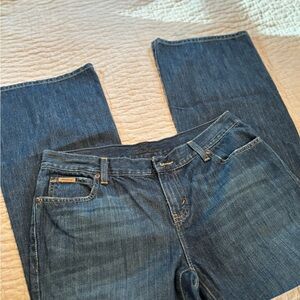 Eddie Bauer Dark Blue Straight Leg Jeans